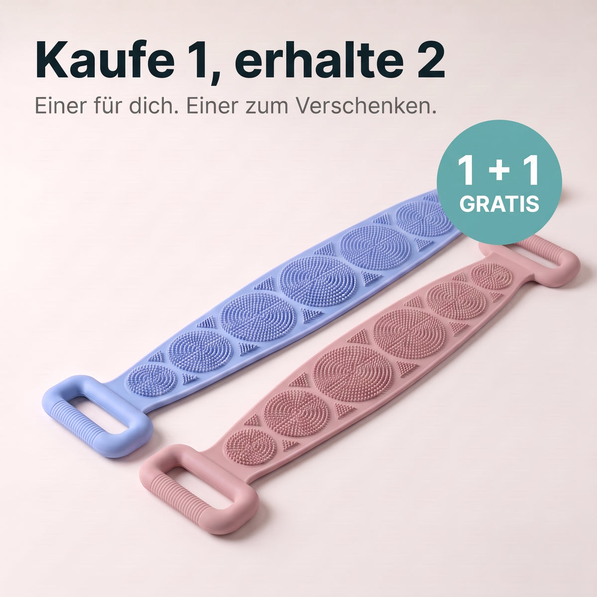 Silkback – Silikon Rücken Scrubber